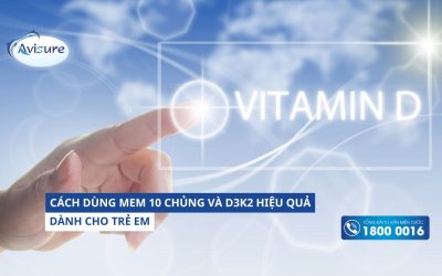 Cách dùng men 10 chủng và d3k2 hiệu quả cho trẻ